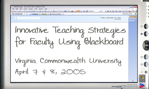Innovative Teaching Strategies for Faculty Using Blackboard